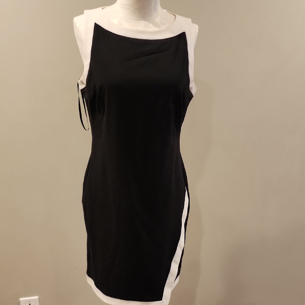 Ralph Lauren Black and White Mini Dress